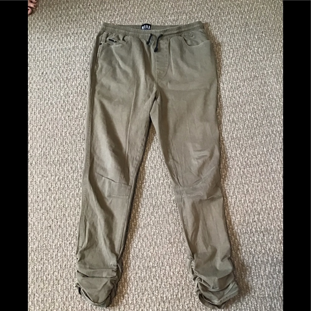 Nana Judy Drawstring waist casual pants